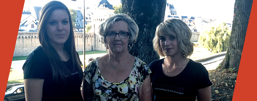 Actrice et coiffeuses/maquilleuses pour le tournage du spot des Libraires Ensemble