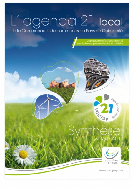 Couverture de l'Agenda 21 de la COCOPAQ