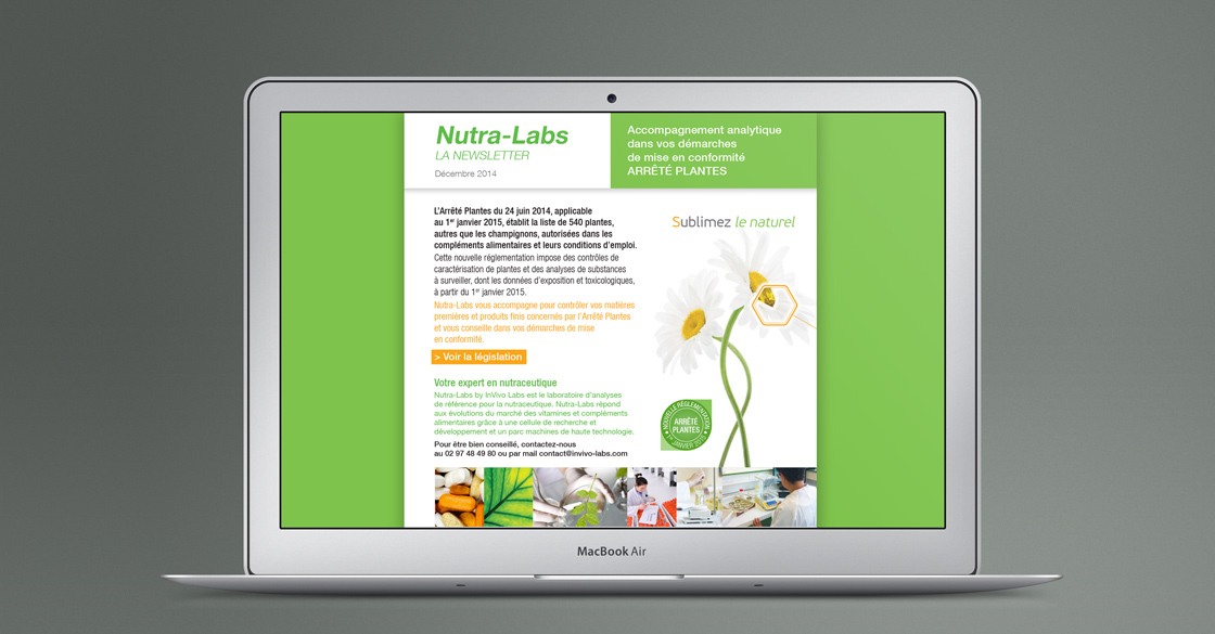 Emailing Nutra-Labs