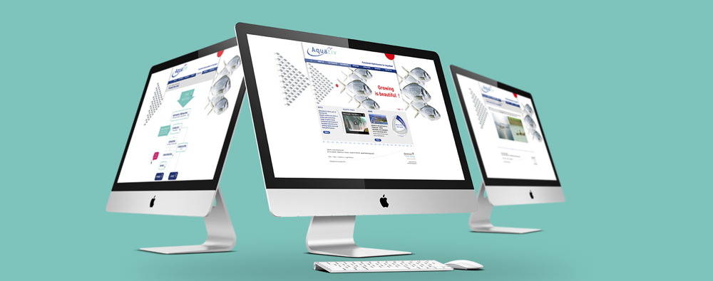Site internet pour Aquativ