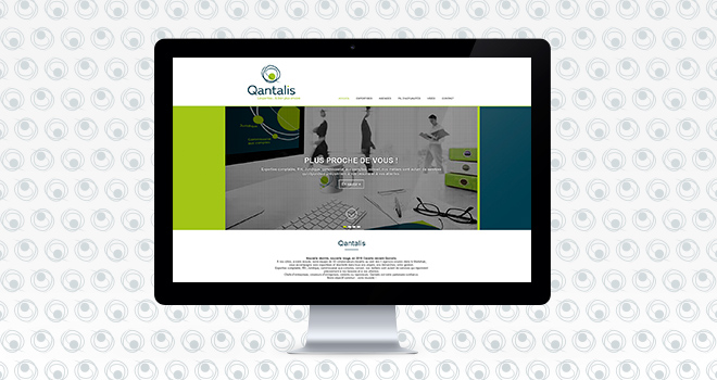 Site web pour Qantalis