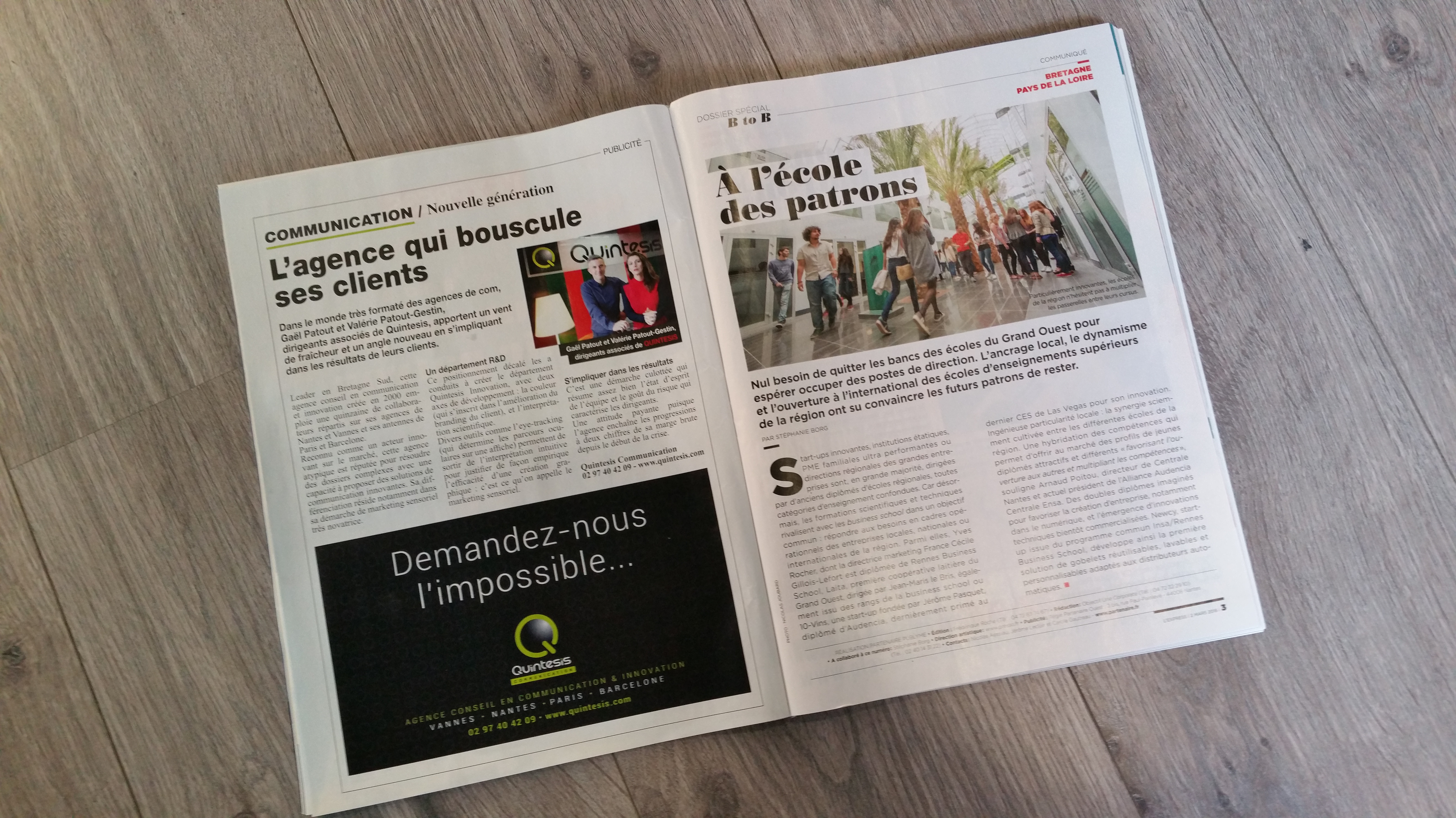 L’agence qui bouscule ses clients