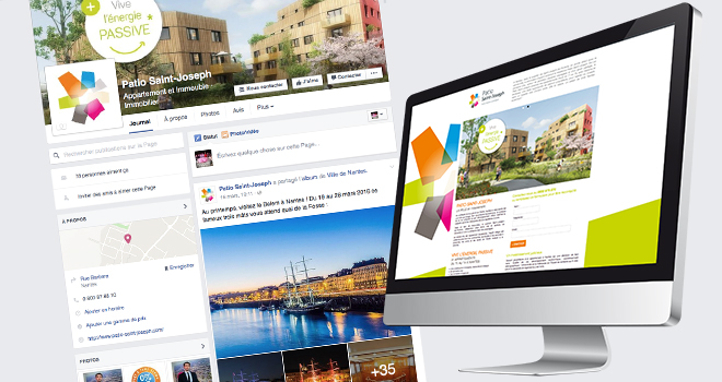 Site internet et page Facebook du Patio Saint-Joseph