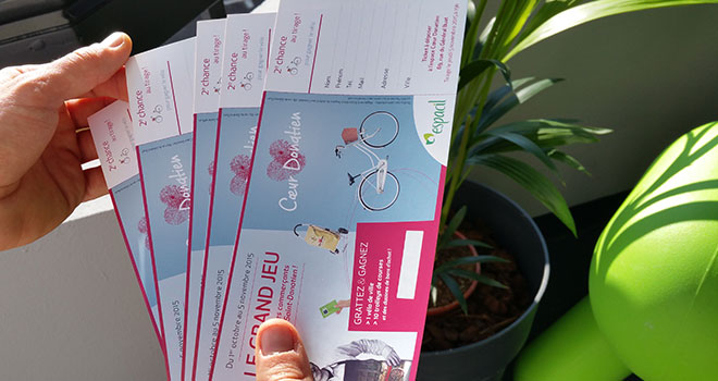 Tickets jeu