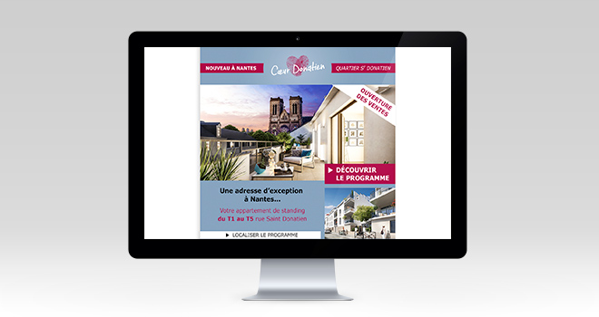 E-mailing pour Coeur Donatien