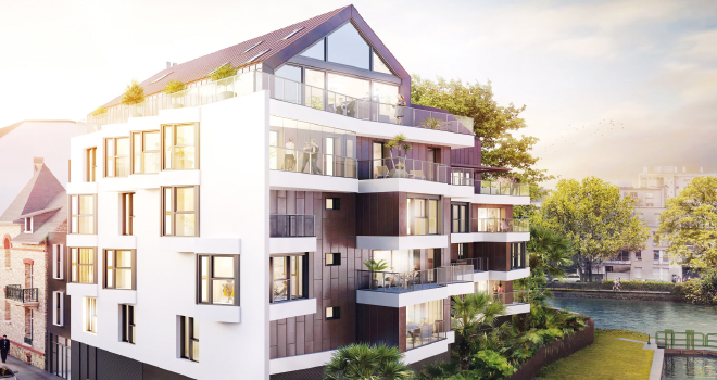 La Palmeraie à Rennes, une communication de prestige pour des appartements d'exceptions