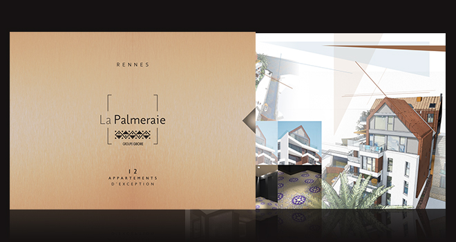 La Palmeraie à Rennes, une communication de prestige pour des appartements d'exceptions