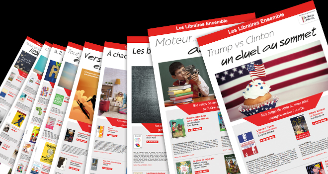 Newsletters thématiques Les Libraires Ensemble