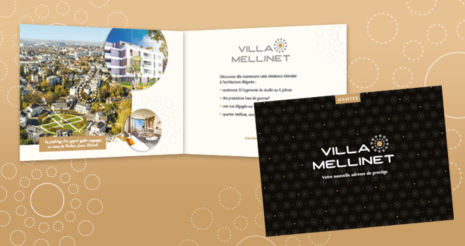 Flyer pour Villa Mellinet à Nantes