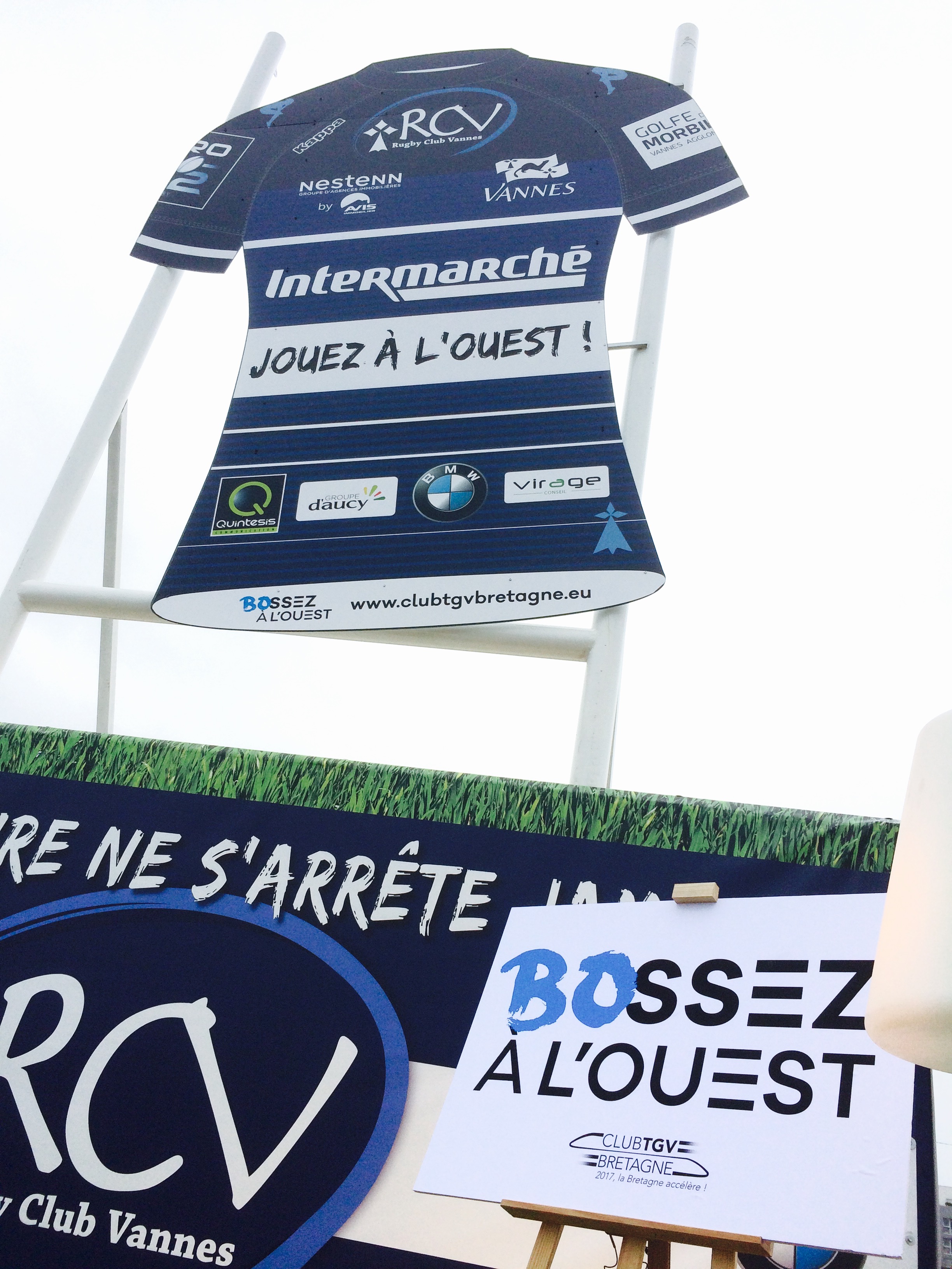 Maillot de rugby monumental RCV