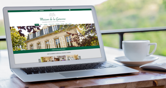 site internet Maison de la Garenne