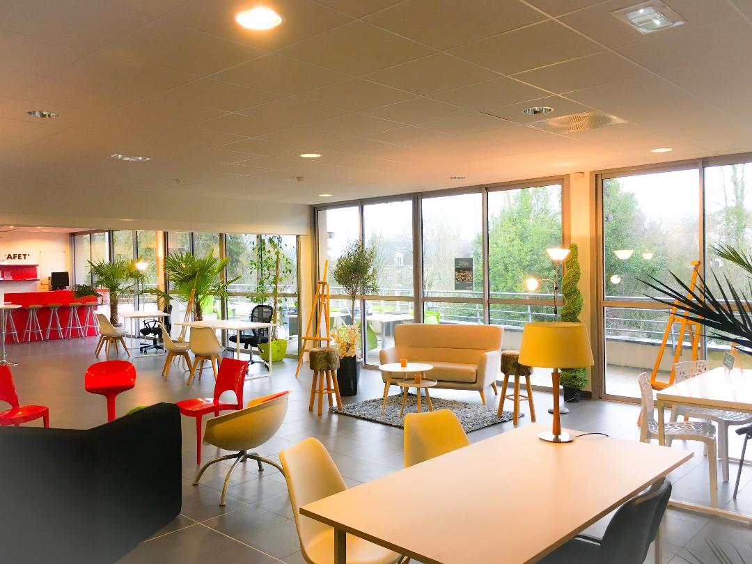 Vue d'ensemble avec terrasse