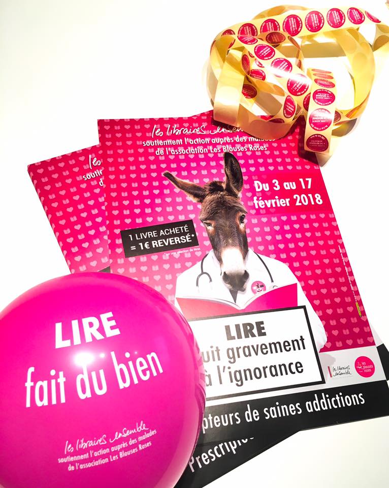 Le kit Blouses Roses 2018 pour les libraires