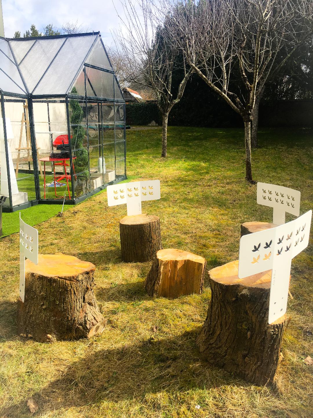 Un salon d'extérieur unique et sur-mesure !