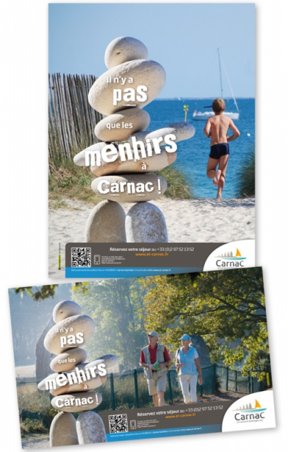 Communication pour Carnac par Quintesis