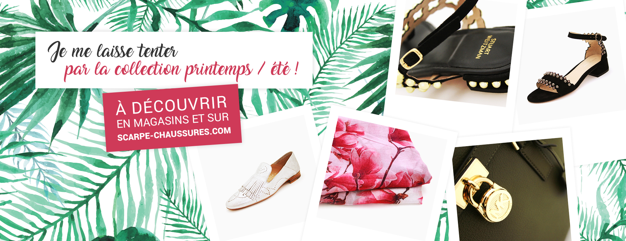 Bandeau Facebook collection printemps-été