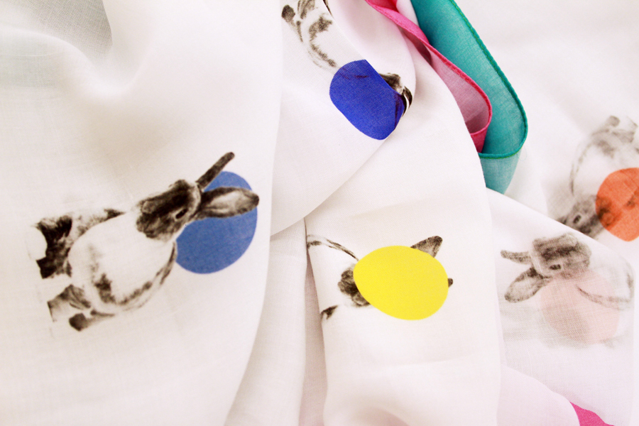 Foulard Rabbit Paul Smith