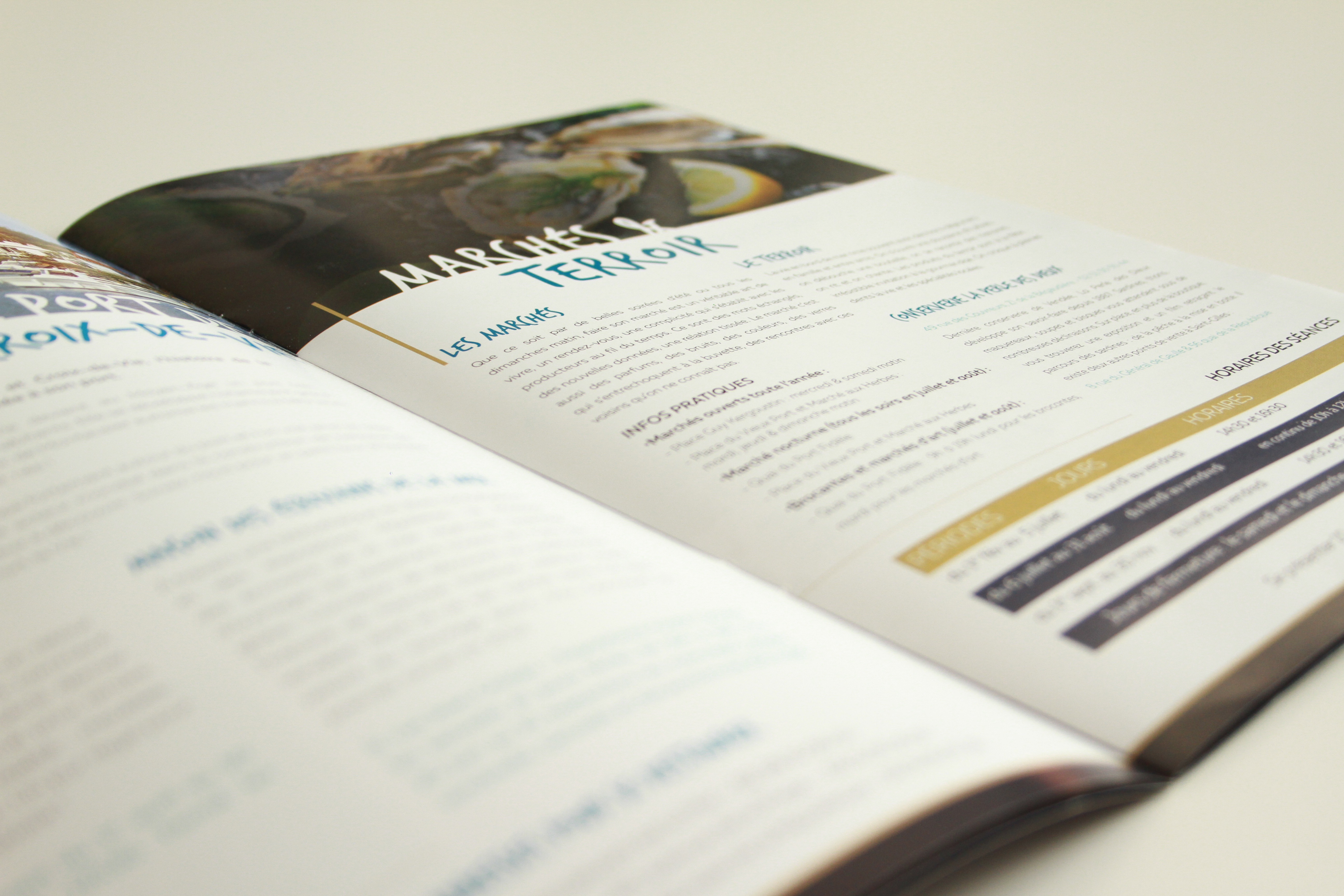 Pages intérieures du magazine L'Octant