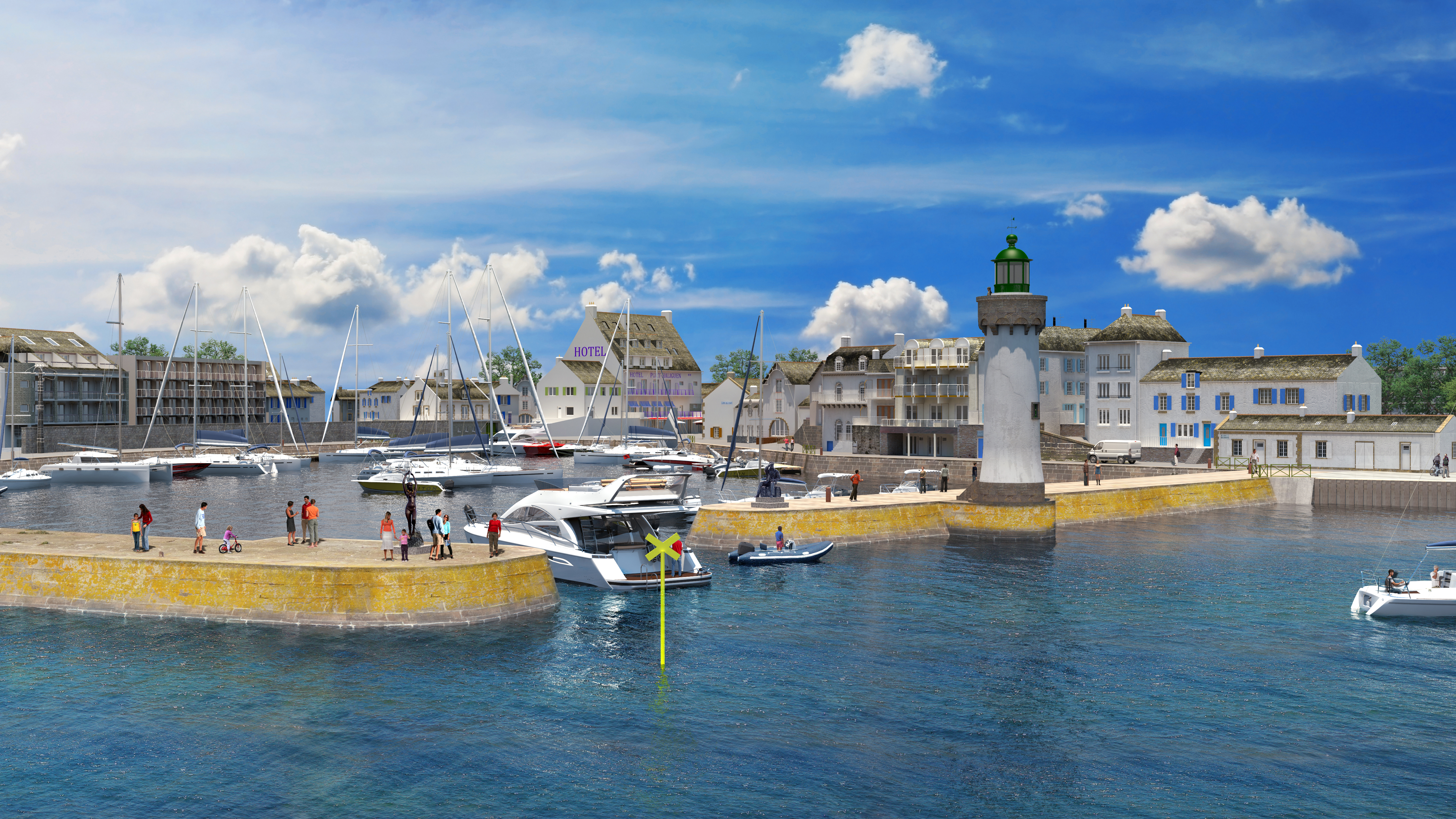 Port Haliguen Quiberon, un nouveau port, une nouvelle histoire !