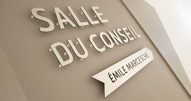 Signalétique intérieure - CPAM