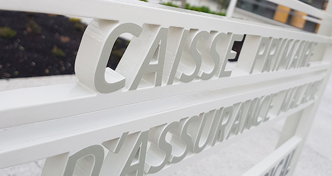 Signalétique extérieure - CPAM