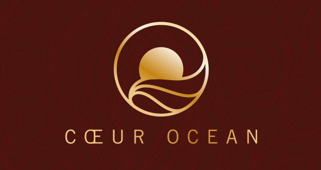 Logotype Cœur Océan