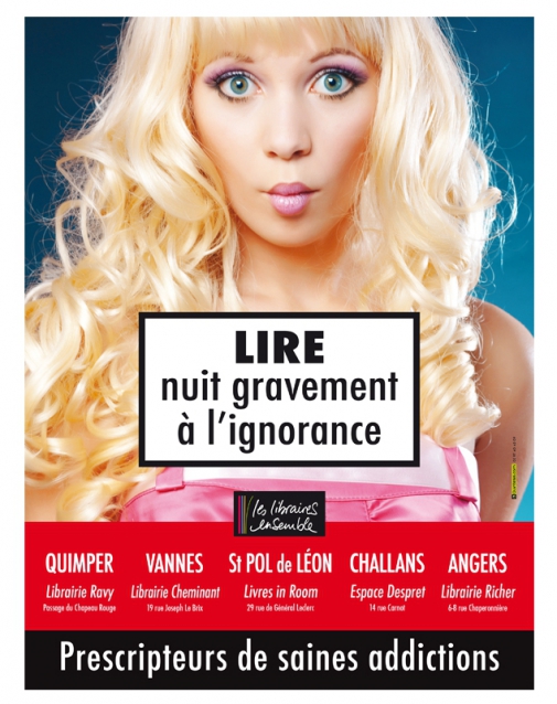 Nouvelle affiche pour Les Libraires Ensemble