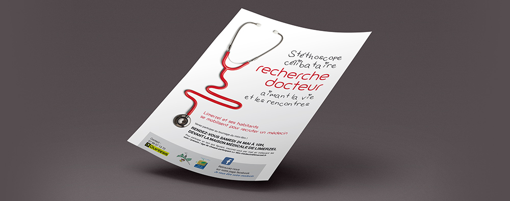Affiche pour la mairie de Limerzel