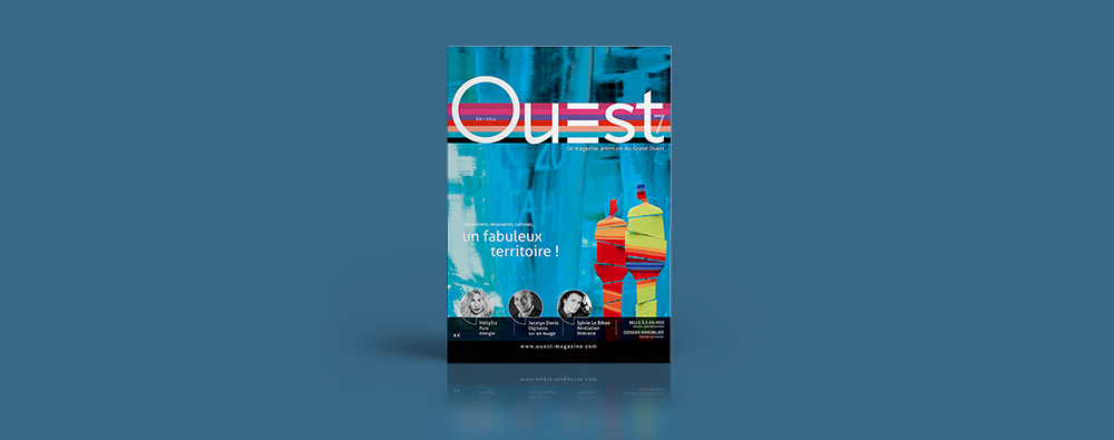Couverture Ouest magazine été 2014