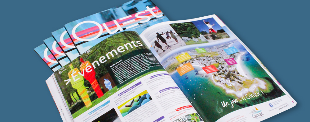 Pages intérieures Ouest magazine été 2014