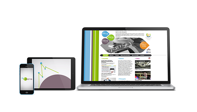 Site web Vista Conseil