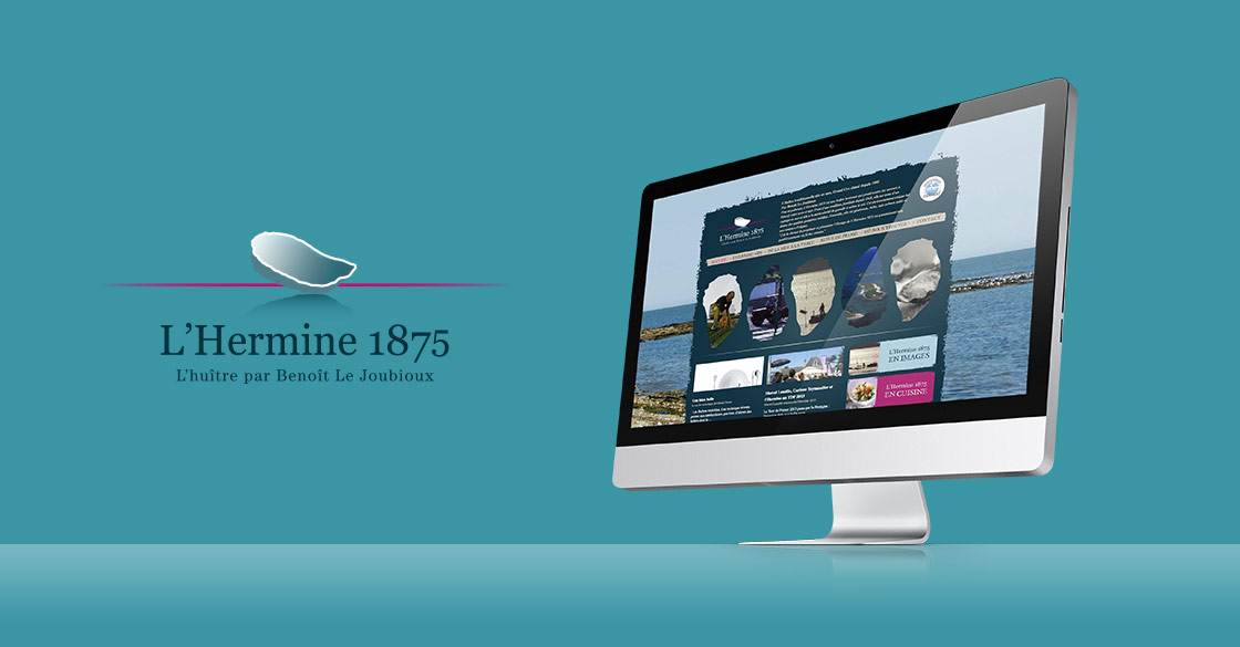 Site internet pour L'Hermine 1875