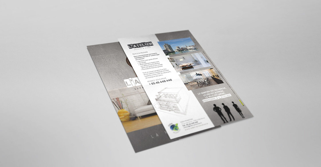 Flyer L'Atelier pour Eden Promotion