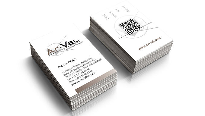 Papeterie pour Ar-Val, inventeur de solutions pour le tri des déchets
