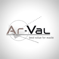 Logotype pour Ar-Val, inventeur de solutions pour le tri des déchets